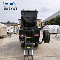 Remolque de Campamento Compacto ONLYWE, Nuevo en Australia, Carrocería Rígida Ligera, Remolque de Campamento Todoterreno