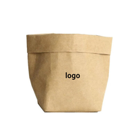 Sac en papier kraft lavable à prix avantageux pour la plantation de fleurs à domicile