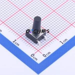K2-6639SP-O3SC-04 Tactile Switch SMD-4P,6x6mm Switch 1.8N Vertical Mount 6mm 6mm - Product Image 1