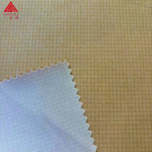 300t Ripstop cation pongee vải 100% polyester 3-Lớp composited TPU phim + nổi sợi ngoại quan không thấm nước may mặc - Product Image 5