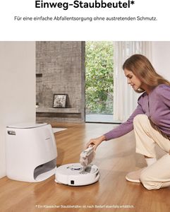 Aspiradora Robótica <span class=keywords><strong>NARWAL</strong></span> 8500Pa, Limpieza en Seco y Húmedo, Autolimpieza, Navegación LDS Slam+VSLAM, Control por Aplicación, Eliminación de Suciedad, Motor sin Escobillas - Product Image 4
