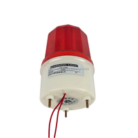 Lampe stroboscopique d'avertissement rouge et jaune (en option) AC110V AC220V DC24V pour système d'ouverture automatique de portail