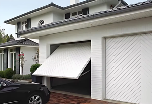 Portes <span class=keywords><strong>de</strong></span> <span class=keywords><strong>garage</strong></span> commerciales modernes américaines à panneaux isolés avec fenêtres, portes <span class=keywords><strong>de</strong></span> <span class=keywords><strong>garage</strong></span> automatiques à bascule - Product Image 2