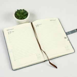 Agenda de Negocios 2027, Cuaderno de Regalo Personalizado en <span class=keywords><strong>Español</strong></span>, Diario A5 de Lujo con Candado, Venta al Por Mayor - Product Image 5