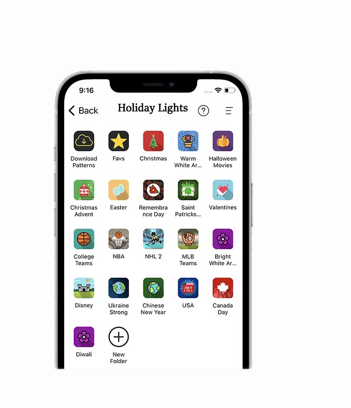 point light dmx square