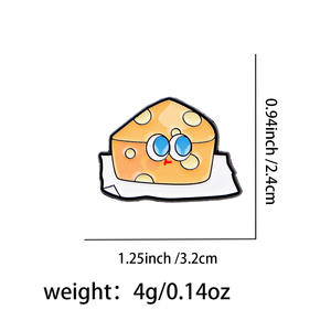 卸売りピン漫画パンコーヒーフードブローチ金属クラフトカスタムソフトエナメルピン - Product Image 6