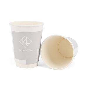 Custom Logo Biodegradable Disposable Double Wall <b>Coffee</b> Coated Paper <b>Cup</b> Waterproof 4oz/<b>8oz</b>/10oz/12oz/14oz/16oz Hot Drink Take - Product Image 6
