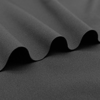 Tissu de yoga tricoté en polyester et élasthanne, brocart teint double face, bactériostatique, fonctionnel, semi-brillant à l'ammoniac, avec ions cuivre