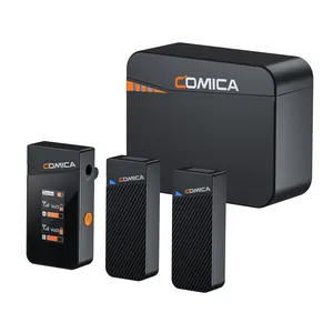 Comica Vimo C 2.4G Dual-Channel Draadloze Microfoon Voor Smartphone Camera Laptop Interview Youtube Live Streaming Opname