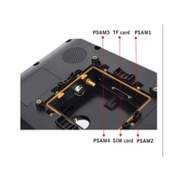 Validateur de bus de point de vente intelligent 4G WIFI avec lecteur de carte prépayée NFC prenant en charge la lecture de carte et la numérisation de code sans contact