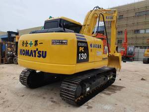 Excavadora de cadenas Komatsu PC130-7 usada, original de Japón, excavadora de 13 toneladas con motor de inyección directa, puede ser cargada en un contenedor 40HQ. - Product Image 3