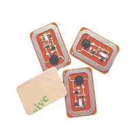 Étiquette NFC LED pour ongles, puce 213, carte de contrôle d'accès, autocollant intelligent pour ongles, mini-étiquette pour cartes de visite, tendance, vente en gros, best-seller