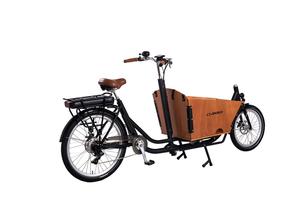 Tricycle adulte de style néerlandais, <span class=keywords><strong>vélo</strong></span> cargo électrique de 26 pouces pour la famille - Product Image 2