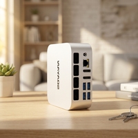 Nouveau mini PC Intel Ultra 9 285H haute performance, prêt pour l'IA, 16 Go DDR5, SSD NVMe, USB 3.2, Wi-Fi 6, triple écran, ordinateur de bureau pour jeux