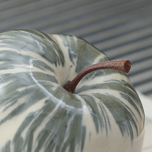 Cho flolenco Sang Trọng Hiện Đại Gốm Vui Vẻ <span class=keywords><strong>Apple</strong></span> Handmade Table-Top Trang Trí Nội Thất Phụ Kiện Hiện Đại Trang Trí Thủ Công Nghệ Thuật Mảnh - Product Image 5