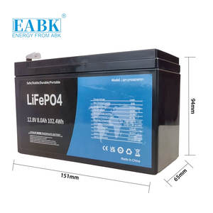 12.8V 8.0Ah Lifepo4 lityum demir fosfat pil şarj edilebilir 102.4Wh taşınabilir güneş enerjisi depolama güç kaynağı 18650 pil - Product Image 3