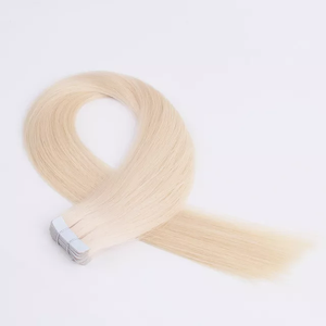 Extensions de cheveux naturels de qualité supérieure, extensions à bandes adhésives, qualité supérieure, cuticules intactes, double épaisseur, 100% cheveux humains, vente en gros - Product Image 6