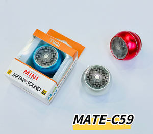 MATE-C59 Portable Mini haut-parleur stéréo sans fil support de bureau Blue tooth métal Subwoofer haut-parleur extérieur pour téléphones mobiles - Product Image 5
