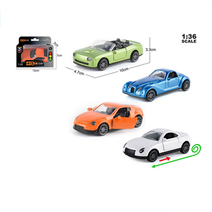 Coche de Juguete de Aleación Fundida a Presión 1:36, Coches de Juguete con Retroceso para Diversión - Product Image 1