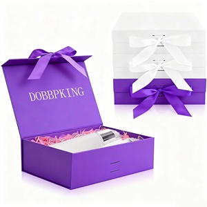 Caja de Cartón Verde de Lujo con Tapa para Perfume, Joyería, Velas, Ropa, Sombreros, Bolsa de Papel Premium para Compras - Product Image 3