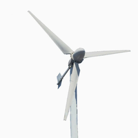 Éolienne robuste 5KW 10KW résistante aux typhons, vitesse de survie du vent 60m/s pour système hybride agricole côtier