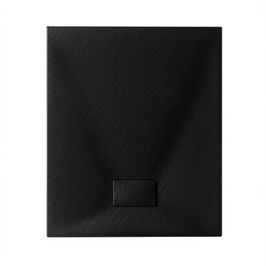 Plato de Ducha Rectangular Delgado Stone Essence Negro 80 x 160 cm - Product Image 3
