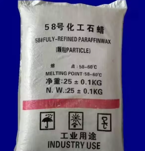 วัสดุทำเทียนพาราฟินบริสุทธิ์เกรดเครื่องสำอางสีขาวพิเศษพร้อมจุดหลอมเหลว58-60 - Product Image 1