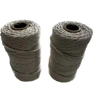 (Jl Touw) 5Mm Dik Touw, 25 Voet Natuurlijk Jute Touw Biologisch Afbreekbaar Sterk Jute Koord Voor Kunstambachten Diy Decoratie Geschenkverpakking