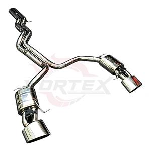 ท่อไอเสียแบบ Vortex Mandrel Bent Stainless Valvetronic Catback สำหรับ Audi RS6 Avant RS7 Sportback C8 4.0T พร้อมระบบวาล์วอิเล็กทรอนิกส์ - Product Image 2