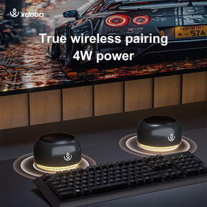 XDOBO Maglit 2025 Mini haut-parleur Portable TWS RGB LED éclairage BT5.3 magnétisme adsorbable fête en plein air utiliser nouvelle boîte à musique stéréo - Product Image 5