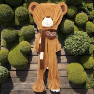 Bán buôn tùy chỉnh Thú nhồi bông đồ chơi khổng lồ mềm Đồ chơi gấu bông da unstuffed động vật sang trọng da - Product Image 6