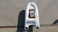 Bateau pneumatique RIB Hypalon PVC en fibre de verre haute vitesse 12,8 pieds RIB390 avec équipement sportif