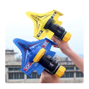 儿童手抛滑翔机弹射器泡沫小飞机模型玩具