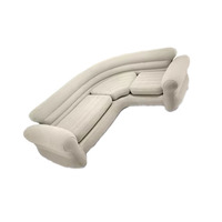 Canapé-lit gonflable pliable et compressible en PVC écologique moderne et personnalisé, imperméable, pour le camping, l'extérieur, le salon et la maison