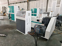 Machine de recyclage de film plastique HDPE LDPE avec découpeuse de film et granulateur à refroidissement par air SJ-120