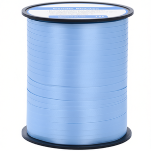 Ruban décoratif Cinta Blue 450M pour fêtes, lot de 3 pièces - Product Image 1