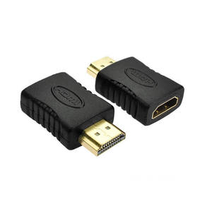 Adaptador HDMI macho a hembra 1080P chapado en oro para Switch <span class=keywords><strong>Xbox</strong></span> One PS4 PS3 y PC, <span class=keywords><strong>precio</strong></span> más barato de fábrica - Product Image 1