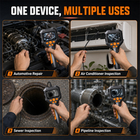 Caméra endoscopique industrielle flexible étanche IP67, sonde articulée, vidéoscope HD, inspection de tuyaux, OEM ODM, vente en gros