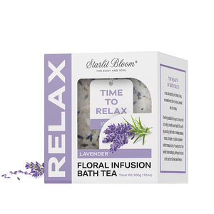 OEM/ODM Großhandel Florale Kräuter Rosa Luxus Lavendel Rosen Badesalz Bade-Teebeutel Verpackung mit Blumen - Product Image 4