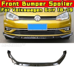 Protector de Parachoques Delantero para Coche, Aspecto de Fibra de Carbono, Accesorios para Volkswagen Golf 7.5 Gen 2018-2019 - Product Image 1