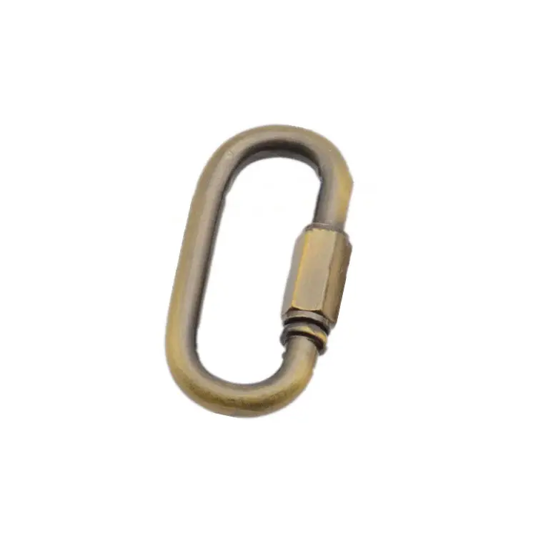 Connecting buckle hanging chain iron lock buckle movable buckle mountaineering fixed connection piece