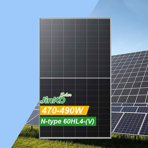 JINKO Tiger NEO แผงโซลาร์เซลล์ N ชนิด PV โมดูล JKM470-490N-60HL4-(V) แผงเซลล์แสงอาทิตย์แบบโมโน470W 480W 490W สำหรับขายในประเทศจีน - Product Image 1