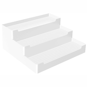 Organisateur moderne de comptoir en plastique <span class=keywords><strong>à</strong></span> 3 niveaux sans perçage pour <span class=keywords><strong>Amazon</strong></span> Comptoir de cuisine pour <span class=keywords><strong>épices</strong></span> avec présentoir - Product Image 3