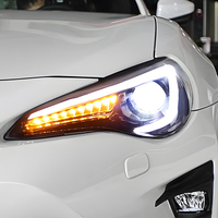 Feux de voiture KGKB pour Toyota 86 Subaru BRZ 2012-2020, ensemble de phares avant, mise à niveau LED, lentille de projecteur, accessoires Plug and Play