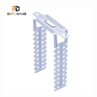 Clips de plafond suspendu en gros pince en U maintien sécurisé profils CD UD cintre droit 300x30x0.7/300x30x1.0 composants de grille