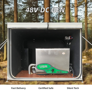 Generador inversor monofásico de 5kw con velocidad automática 24V CC de bajo ruido para uso doméstico para gasolina de combustible de casa rodante - Product Image 3