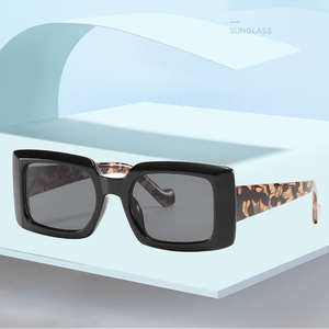 Gafas de Sol Retro de Moda, Forma Cuadrada Pequeña, Gafas de Sol Rectangulares de Tendencia 2023, Lentes para Hombre y Mujer - Product Image 1