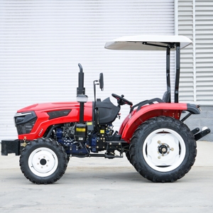 Tracteur 4x4 de 50 CV Conforme à la Norme Euro 5 avec Rétrocaveuse pour Utilisation Agricole dans les Vergers Montagneux Multifonctionnel - Product Image 4