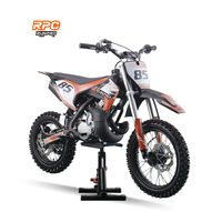 Mini moto tout-terrain de haute qualité 50cc à essence, refroidissement par air, chaîne, 2 temps, frein à disque RUNPRO R-GD010, pour enfants, animaux de compagnie, Fat