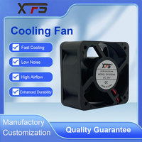 Ventilateur axial industriel XFSFAN 50mm 50x50x25mm 24V DC à roulement à billes XFS5025S24-2 en plastique pour armoire d'onduleur et ordinateur industriel (OEM/ODM)